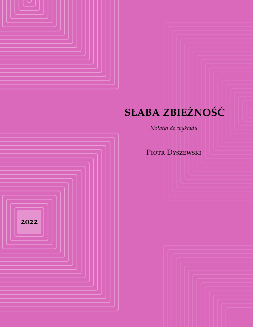 Słaba zbieżność